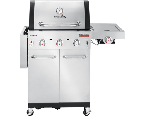 Grătar pe gaz Char-Broil cu patru arzătoare, arzător lateral și indicator de temperatură
