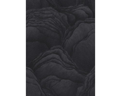 Tapet vlies 10298-15 Focus abstract negru 10,05x0,53 m Tapet cu model de piatră