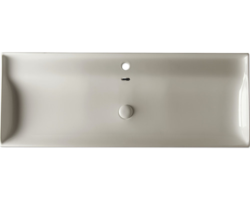 Vedere de sus a unei chiuvete dreptunghiulare