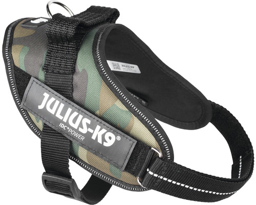Ham Julius K9 IDC Power pentru câini, cu model camuflaj