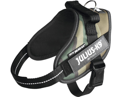 Ham Julius K9 pentru câini, ham de forță cu model de camuflaj