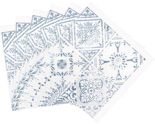 Mai multe plăci de vinil pentru podea cu model