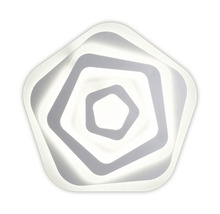 Plafonier pentagonal cu iluminare LED
