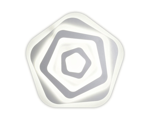 Plafonier pentagonal cu iluminare LED