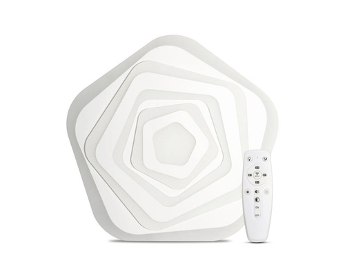 Plafonieră cu LED integrat Karl 100W 6700 lumeni 3000-6000K, cu telecomandă Plafonieră LED albă cu telecomandă