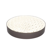 Plafonieră rotundă cu efect de cristal