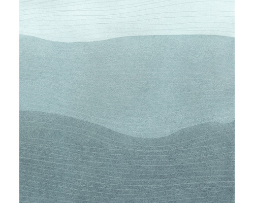 Imagine de perete abstractă cu linii orizontale și tranziții de culoare