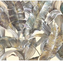 Ilustrație cu frunze de banane ca model de tapet