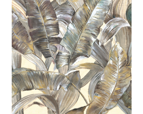 Ilustrație cu frunze de banane ca model de tapet