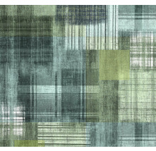 Model textil abstract cu carouri si dungi