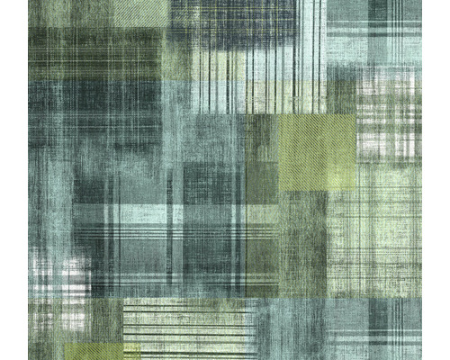 Model textil abstract cu carouri si dungi