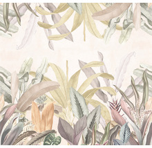 Tapet cu motiv floral de junglă