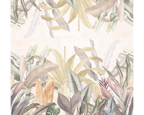 Tapet cu motiv floral de junglă