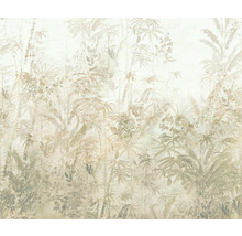 Tapet cu motiv de junglă și diferite plante