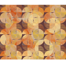 Model grafic cu cercuri și pătrate