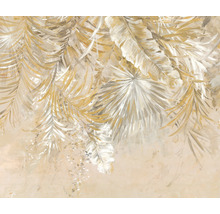 Tapetă decorativă cu frunze pentru interioare