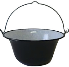 Cazan emailat cu mâner