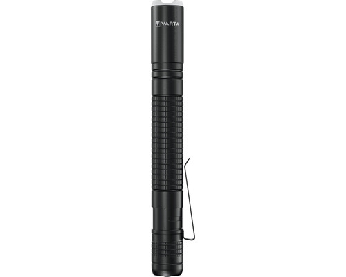 Lanternă LED Varta Aluminium Light F10 Pro 150 lumeni max.45m, baterii incluse Lanternă Varta cu clips