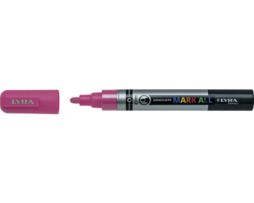 Marker permanent Graduate Mark All Lyra 2 mm roz