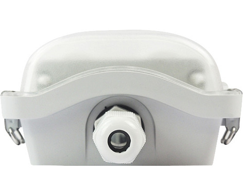 Cutie de joncțiune cu capac transparent și intrare pentru cablu