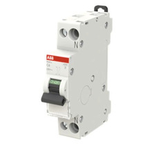 Întreruptor automat ABB 1P+N 6A 4,5kA, curbă C, tip AC1