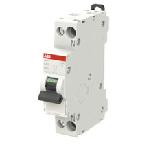 Întreruptor automat ABB 1P+N 10A 4,5kA, curbă C, tip AC