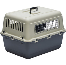 Cușcă transport câini și pisici Karlie Nommand M 67x51x47 cm gri-alb-thumb-4