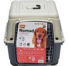 Cușcă transport câini și pisici Karlie Nommand M 67x51x47 cm gri-alb-thumb-5