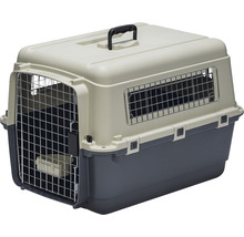 Cușcă transport câini și pisici Karlie Nommand M 67x51x47 cm gri-alb-thumb-6
