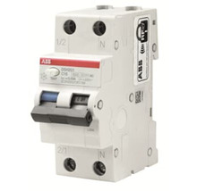 Întreruptor automat cu protecție diferențială ABB RCBO P+N 10A 6kA/30mA, curbă C