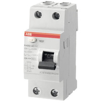 Întreruptor automat cu protecție diferențială ABB RCCB 2P 25A 1kA/300mA, curbă C