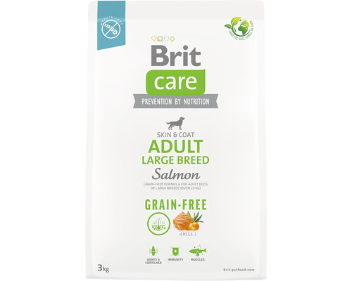 Brit Care Adult Large Breed Hrană pentru câini cu somon, 3 kg