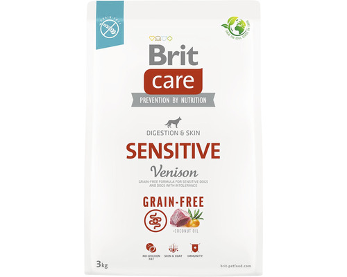 Brit Care Sensitive hrană pentru câini cu carne de vânat în sac de 3 kilograme