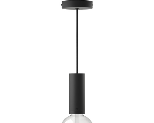 Pendul Philips Hue E27 max. 1x60W, negru/aluminiu