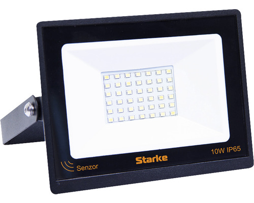Proiector cu LED integrat Starke 10W 1000 lumeni IP65, senzor de mișcare, lumină rece