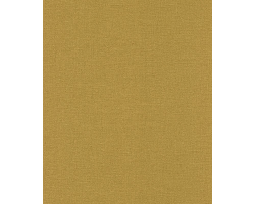 Tapet vlies 555929 Lirico uni galben ocru 10,05x0,53 m Tapetă textilă aurie pentru decorarea peretelui
