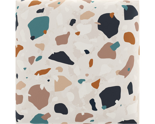 Placă ceramică cu model de terrazzo