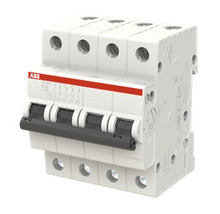 Logo ABB, întrerupător automat tetrapolar