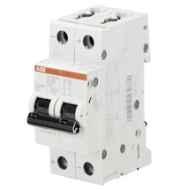 Întreruptor automat ABB 2P 10A 10kA, curbă C, tip AC/DC