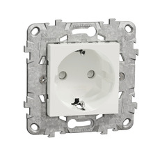 Priză cu ramă pentru montare pe perete