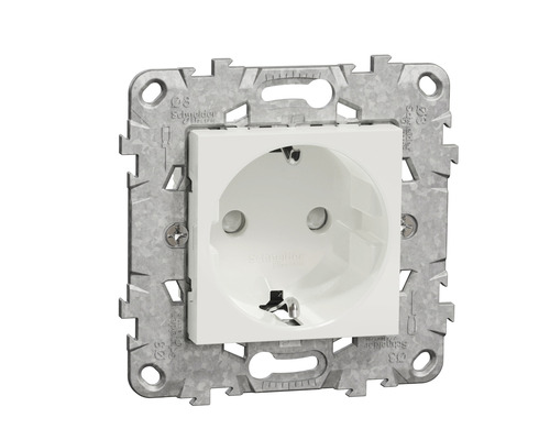 Priză cu ramă pentru montare pe perete