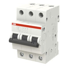Întreruptor automat ABB 3P 50A 4,5kA, curbă C, tip AC