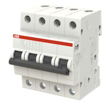Întreruptor automat ABB 4P 10A 4,5kA, curbă C, tip AC