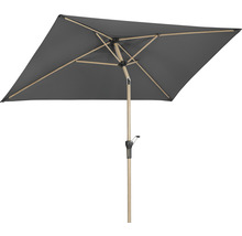 Umbrelă de soare dreptunghiulară cu cadru