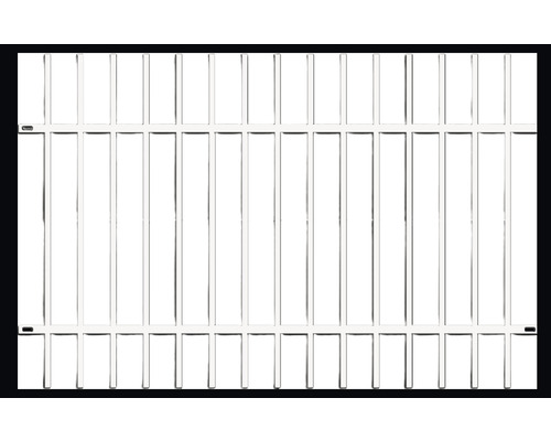 Panou gard Polbram Cindrel zincat 180x200 cm alb