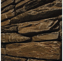 Piatră decorativă Bran 03, 12x46 cm, maro-thumb-1