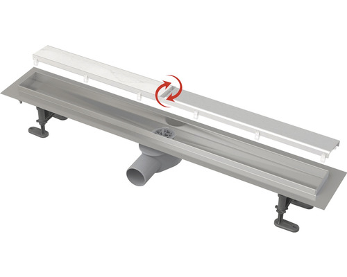 Scurgere de baie cu sifon detașabil și capac