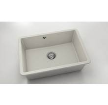 Chiuvetă de bucătărie dreptunghiulară cu set de scurgere