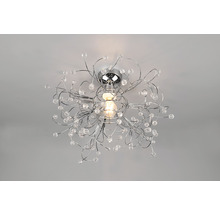 Lumină de plafon cu decorațiuni din cristal