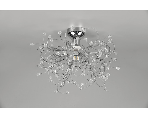 Lumină de tavan cu decorațiuni din cristale